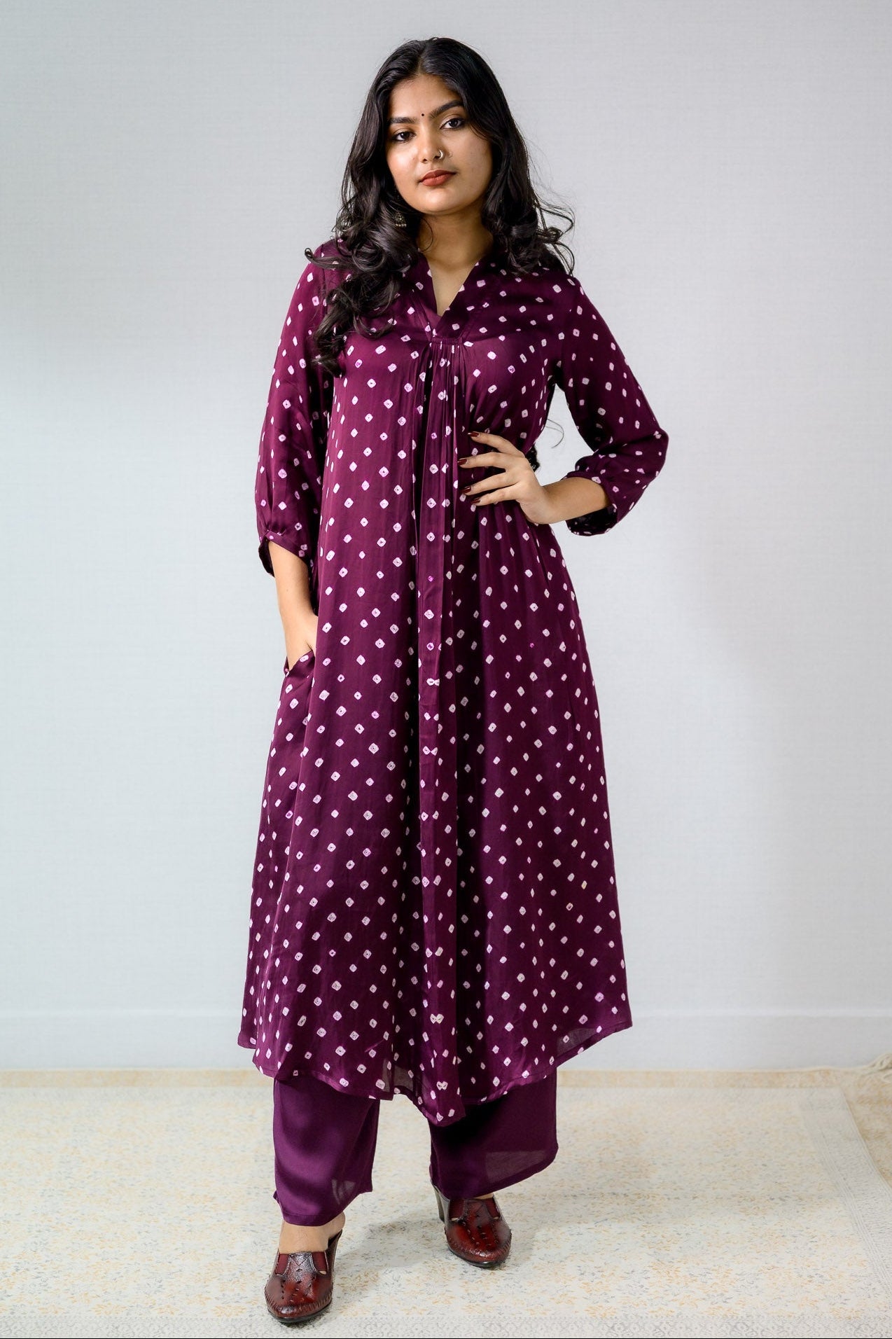 bandhani design dress Bandhani Print Bandhani Dress Stitching Patterns (736920)