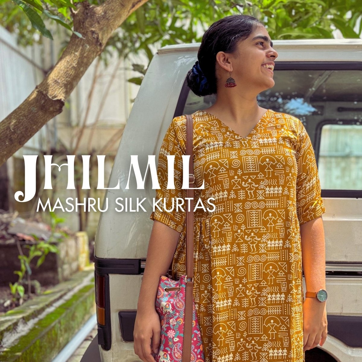 Jhilmil- Mashru Silk Kurtas - Lobha Deepthis