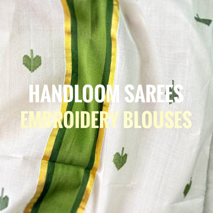 Onam 25 Sarees & Blouses - Lobha Deepthis