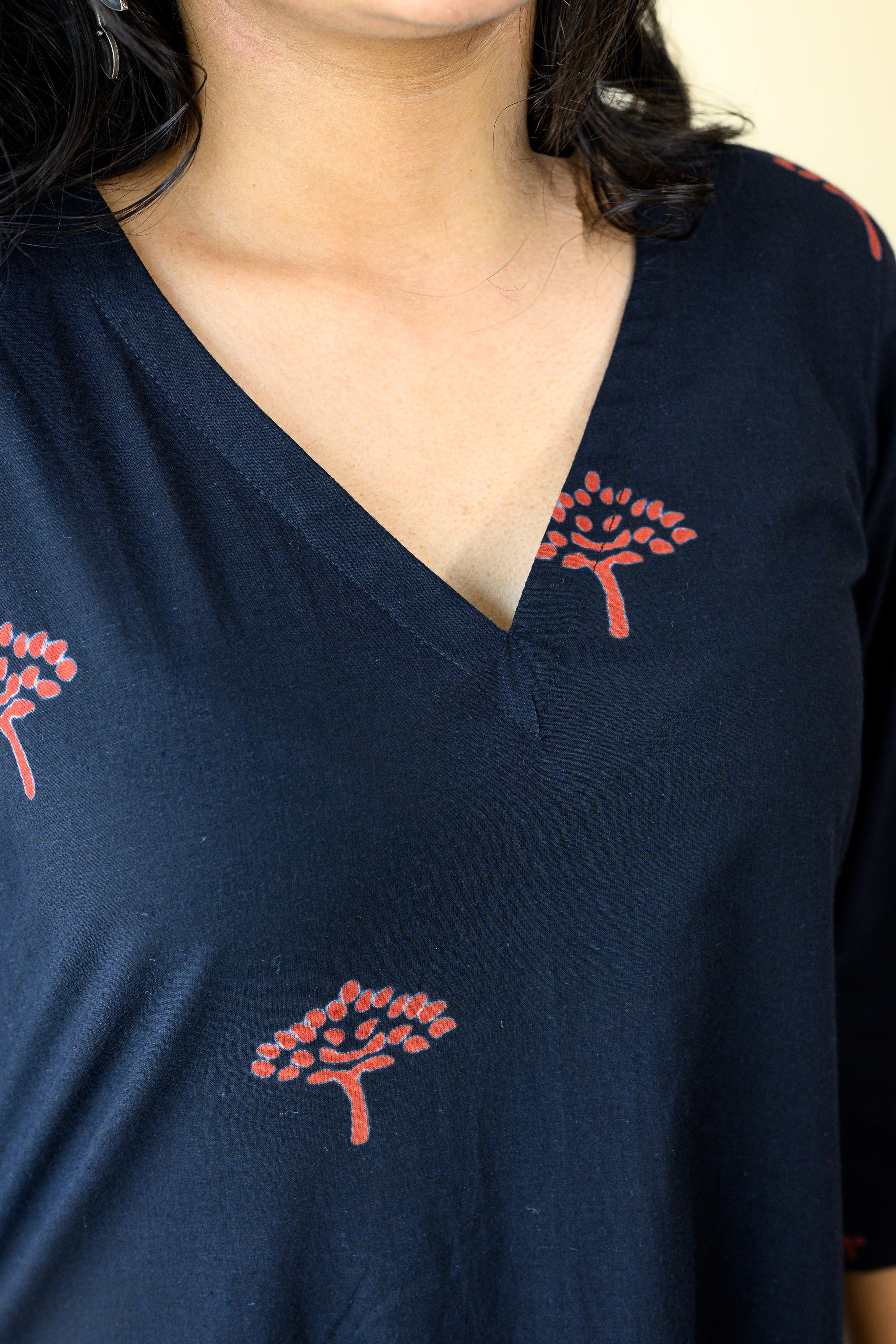 Naveli Dabu Cotton Dress