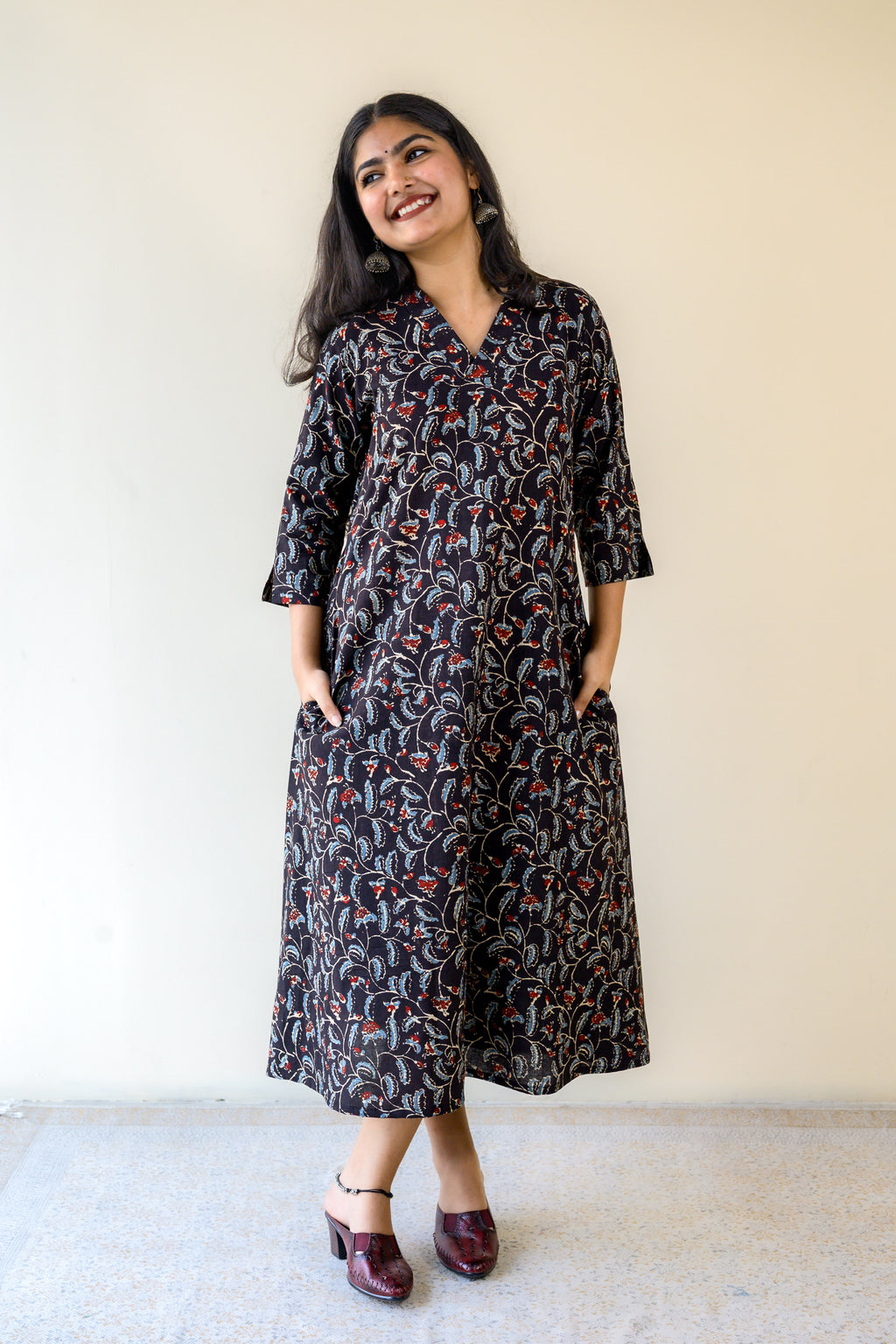 Mirya Aline Ajrakh Dress