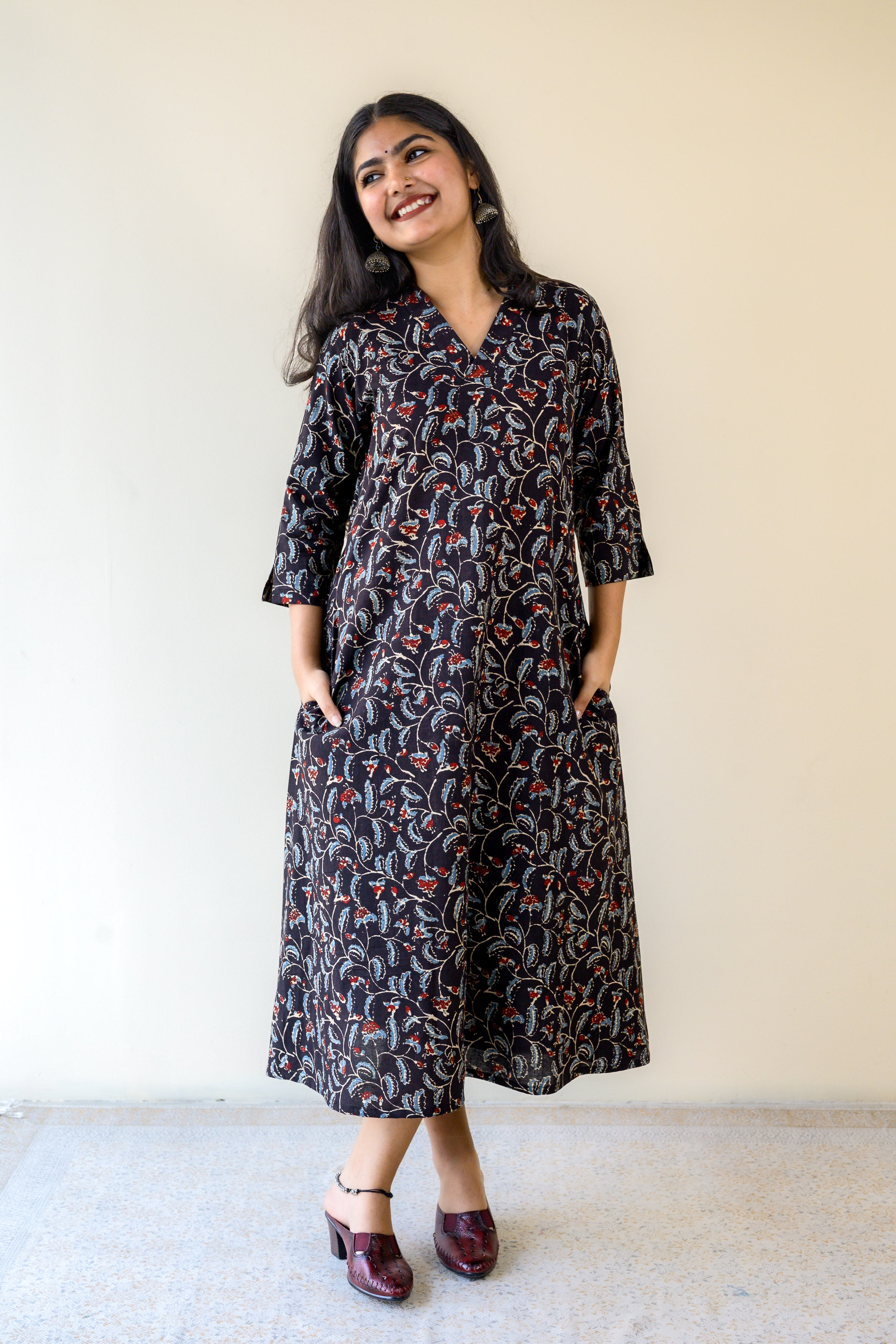 Mirya Aline Ajrakh Dress