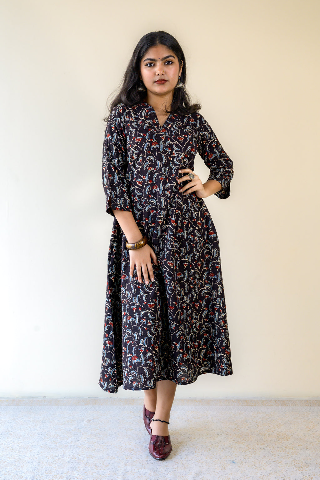Mirya Aline Ajrakh Dress