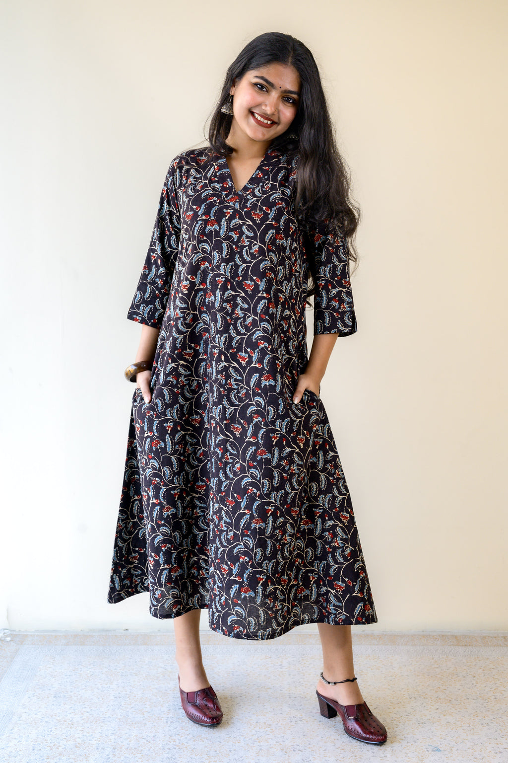 Mirya Aline Ajrakh Dress