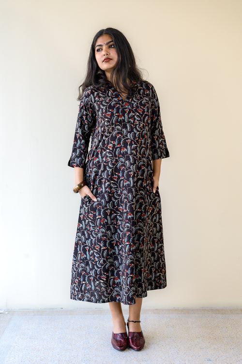 Mirya Aline Ajrakh Dress
