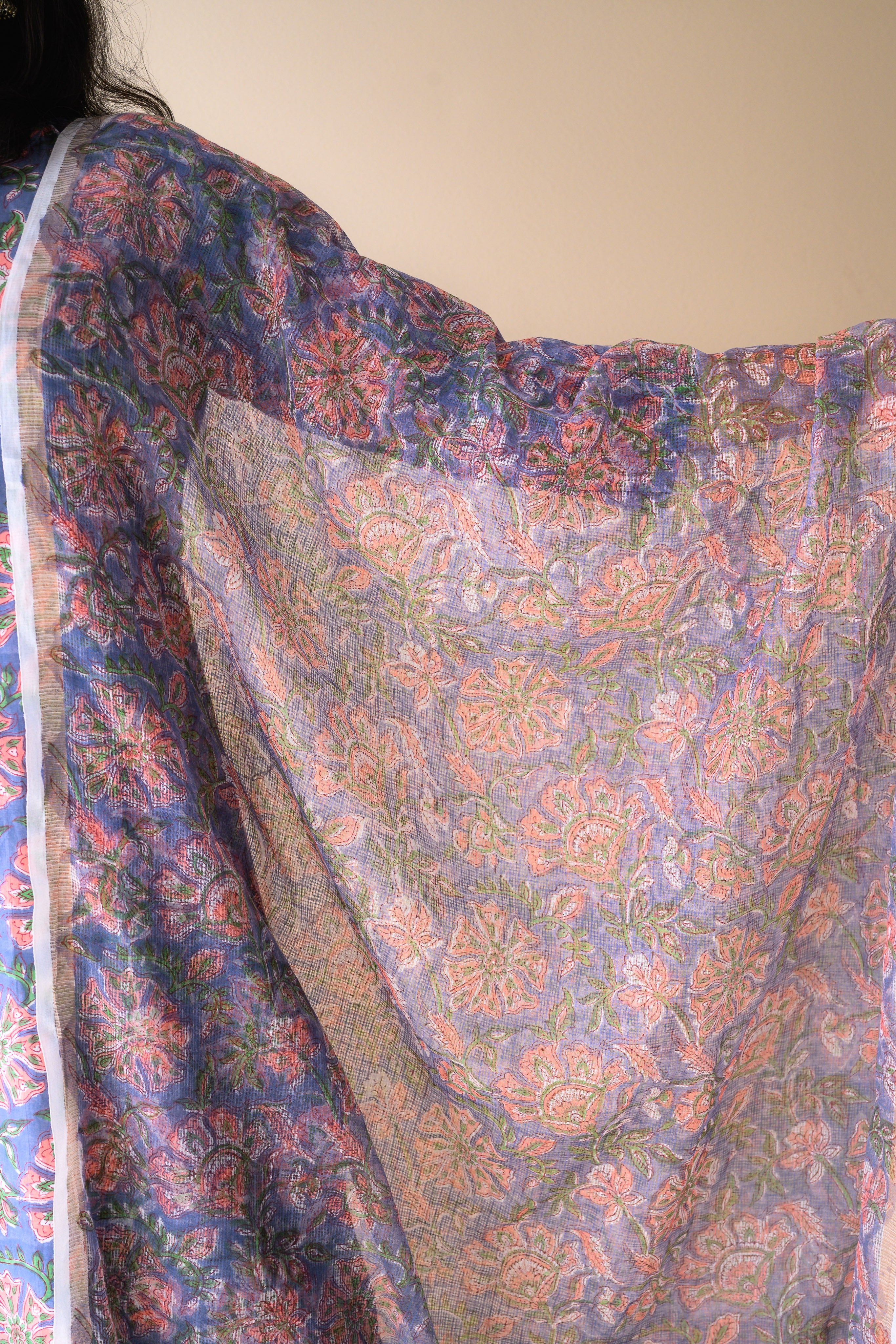 Saba Sanganeri Kota Doria Dupatta