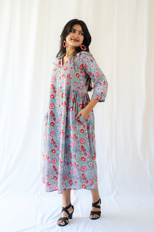 Alma Shirt Collar Dress