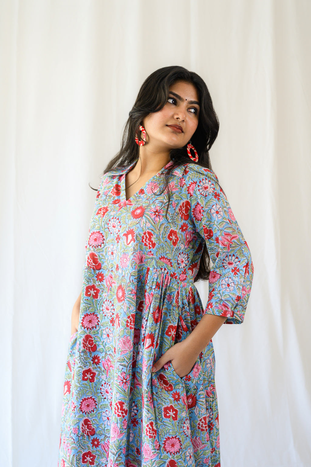 Alma Shirt Collar Dress