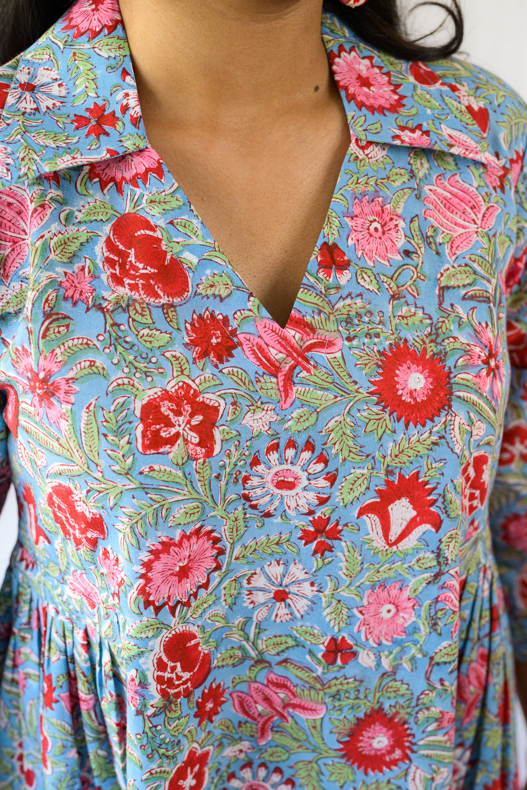 Alma Shirt Collar Dress