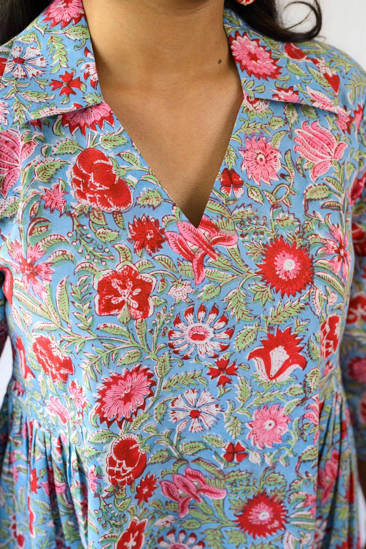 Alma Shirt Collar Dress