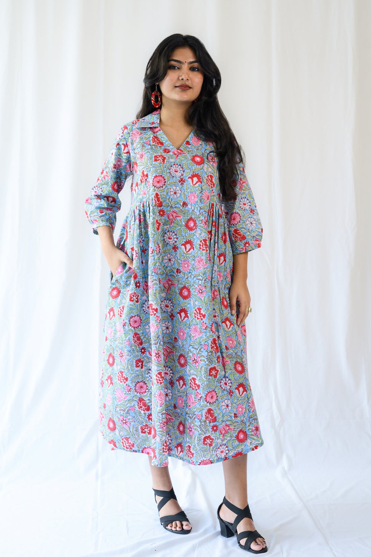 Alma Shirt Collar Dress