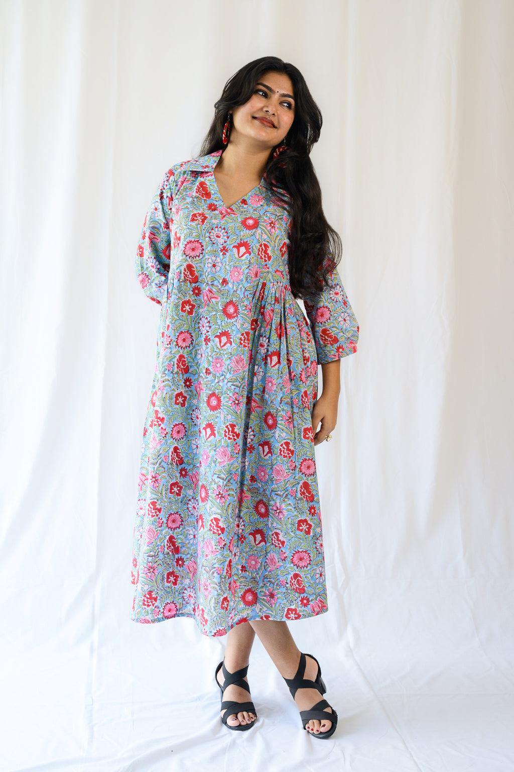 Alma Shirt Collar Dress