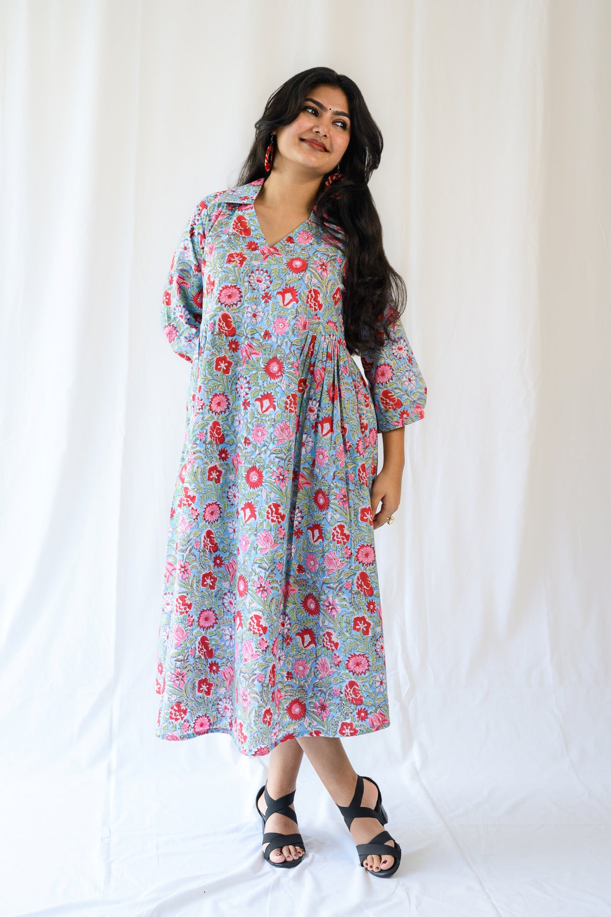 Alma Shirt Collar Dress