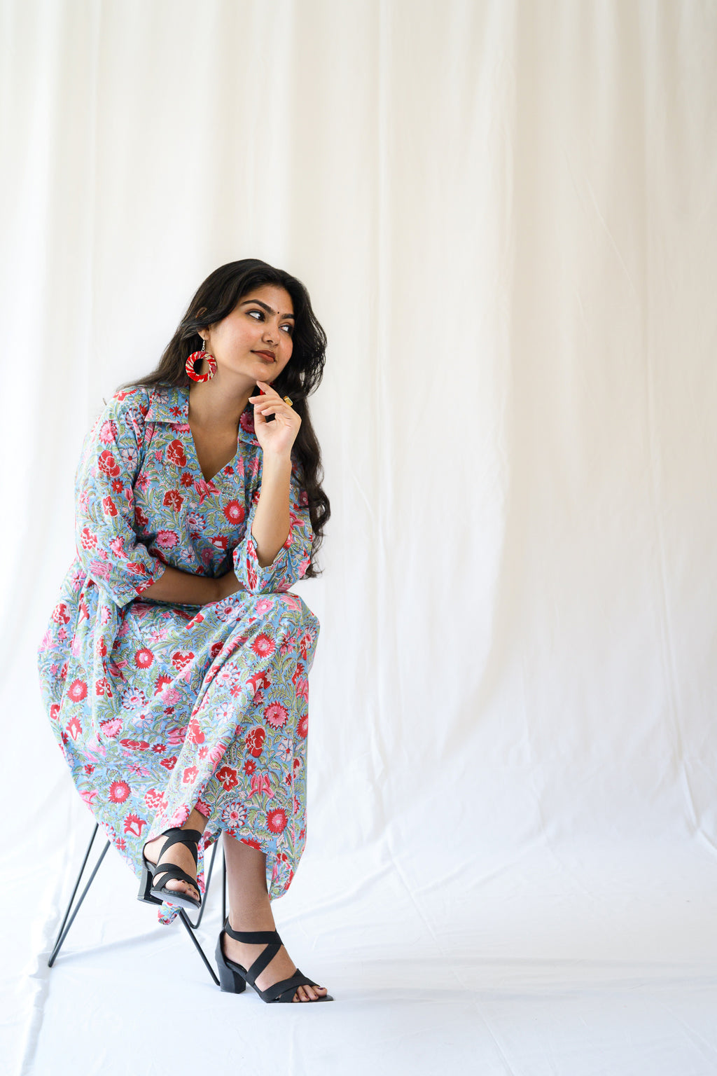Alma Shirt Collar Dress