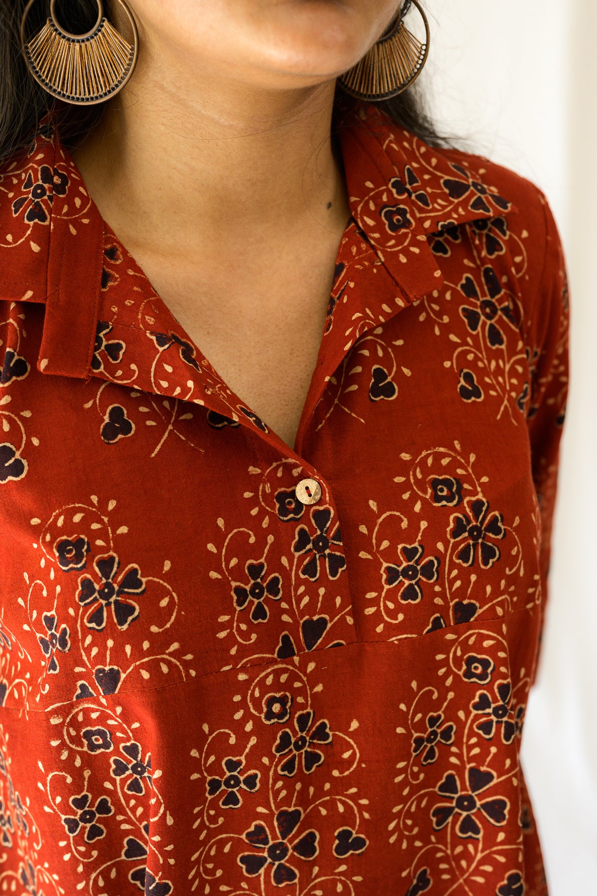 Elaine Shirt Collar Dress