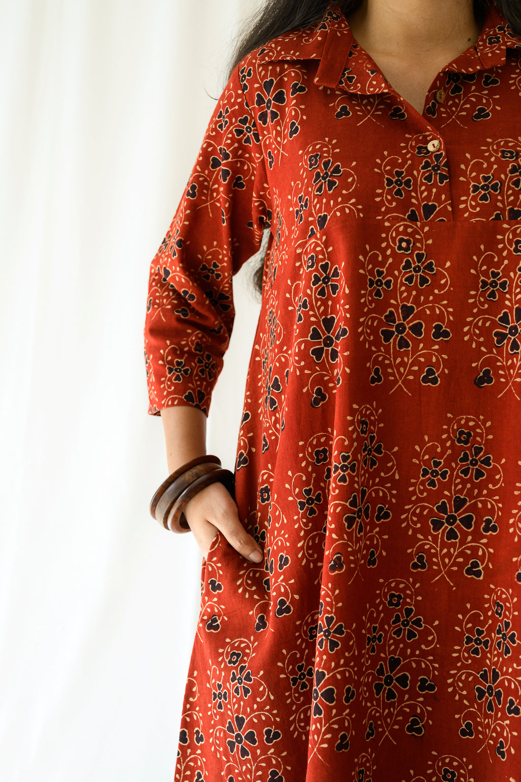 Elaine Shirt Collar Dress
