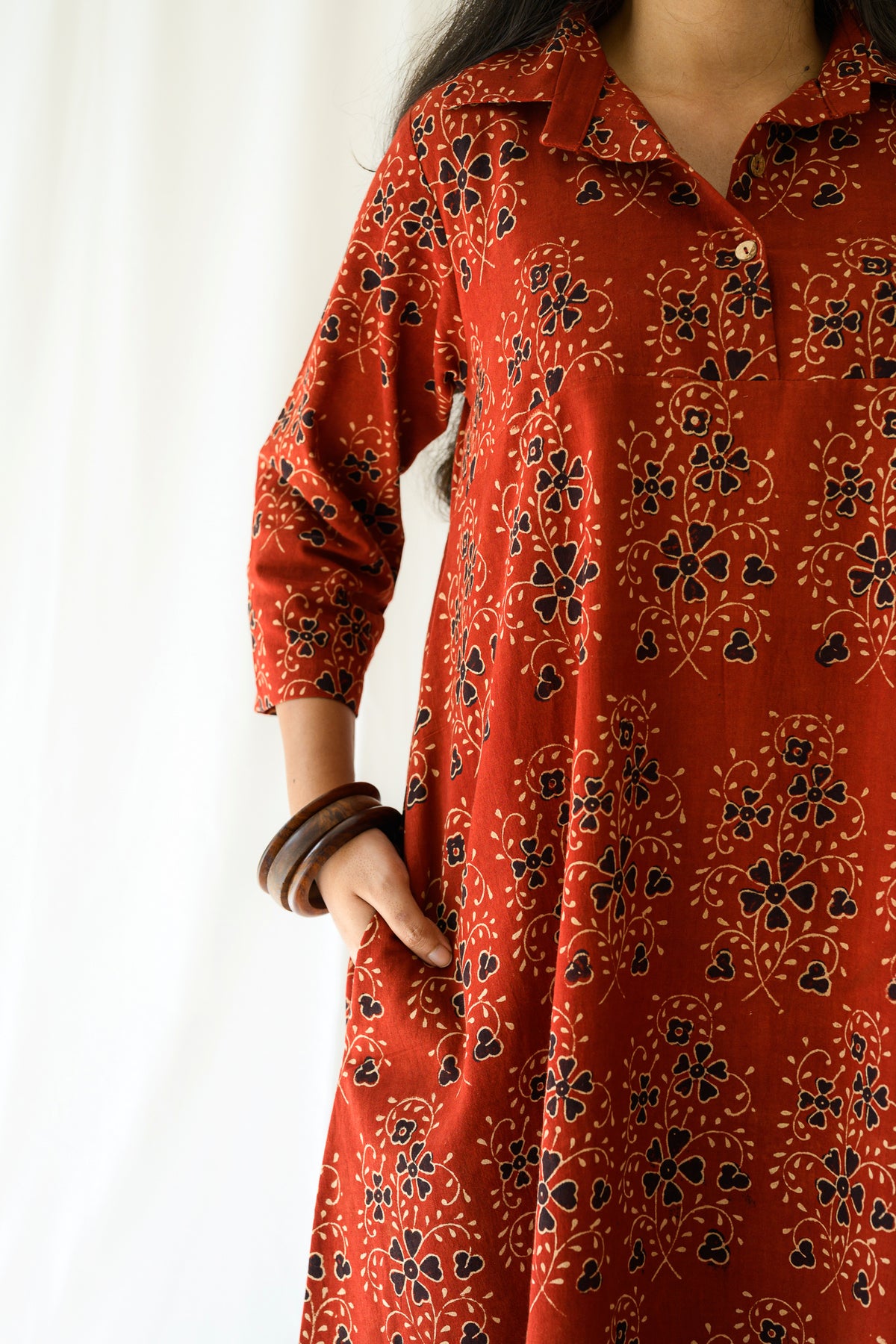 Elaine Shirt Collar Dress