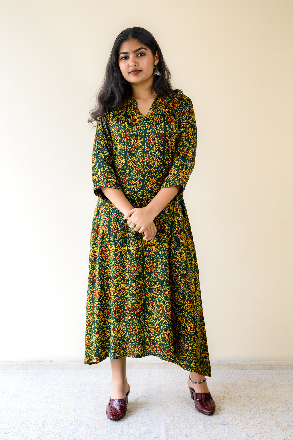 Golzar Modal Ajrakh Dress