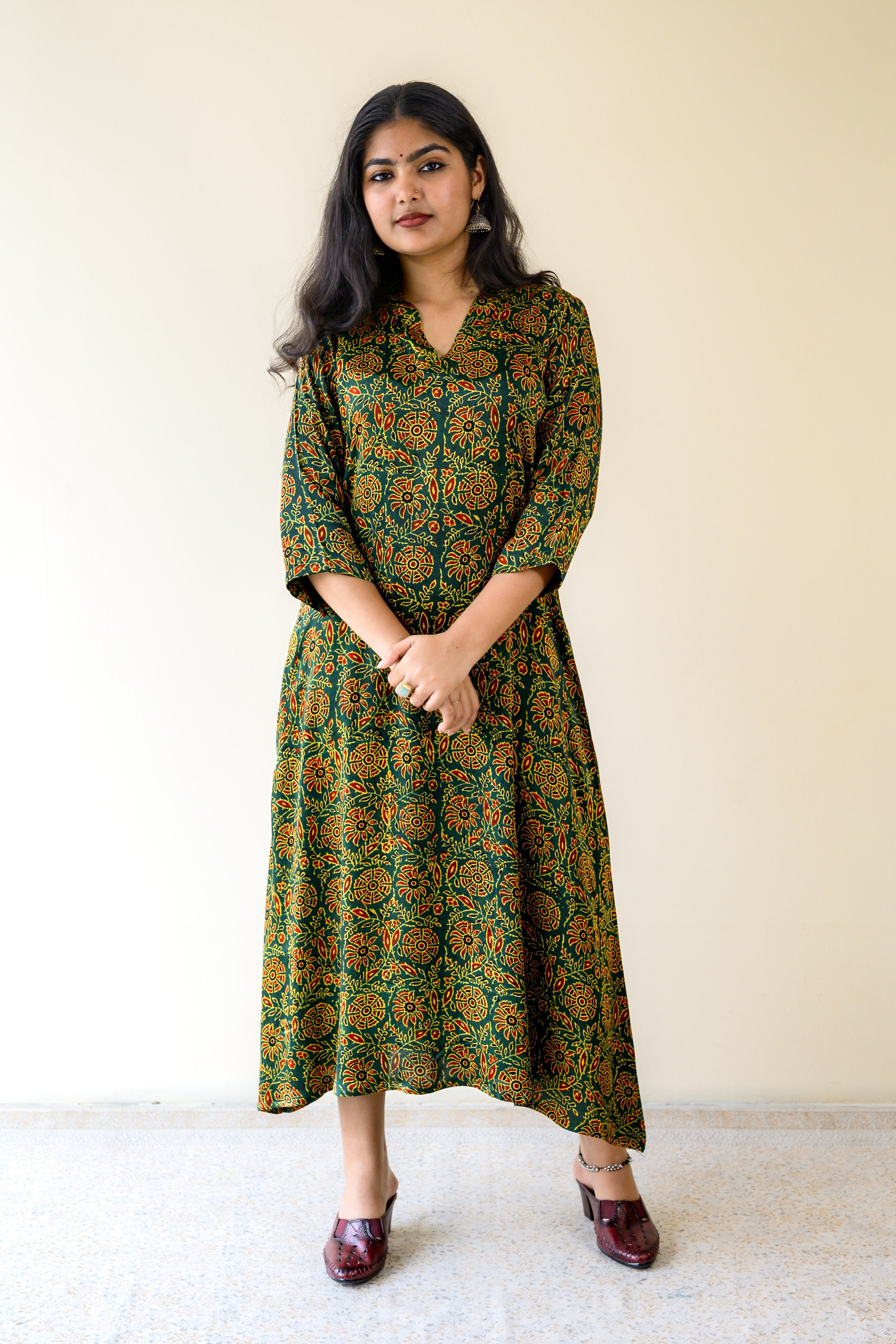 Golzar Modal Ajrakh Dress