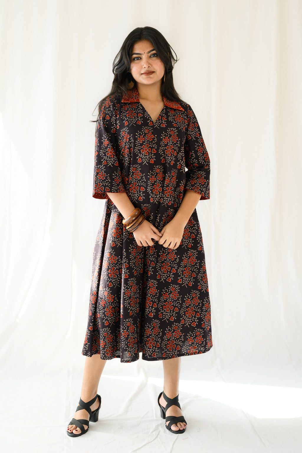 Allegra Shirt Collar Dress