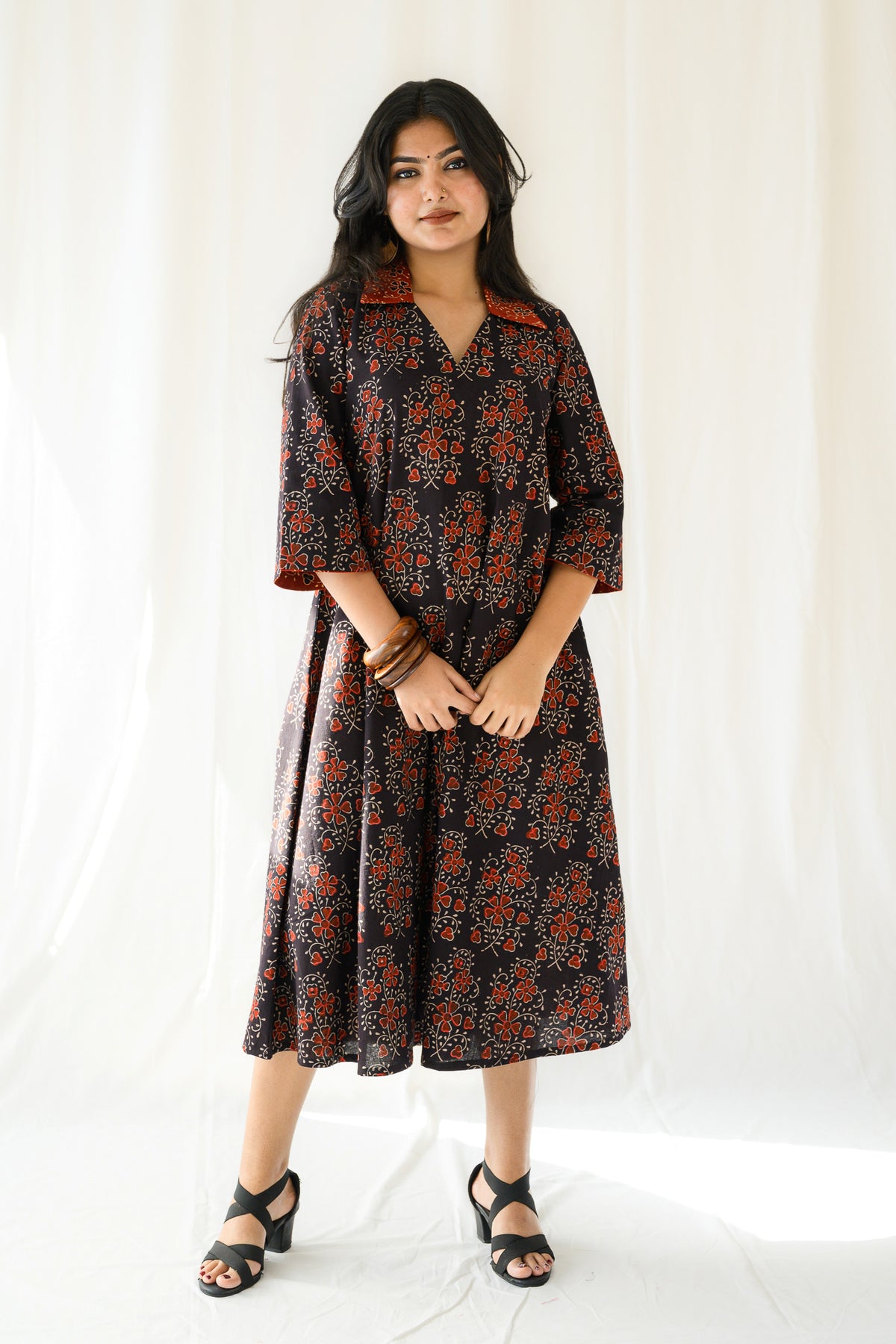 Allegra Shirt Collar Dress