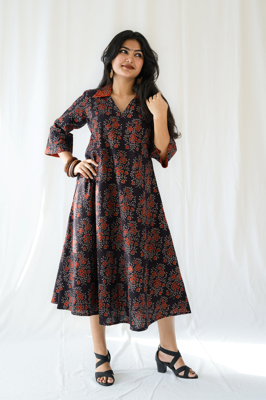 Allegra Shirt Collar Dress