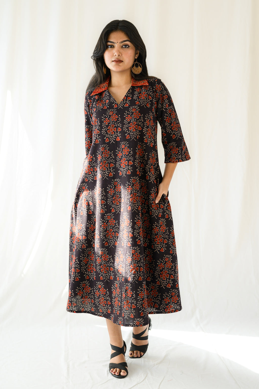 Allegra Shirt Collar Dress