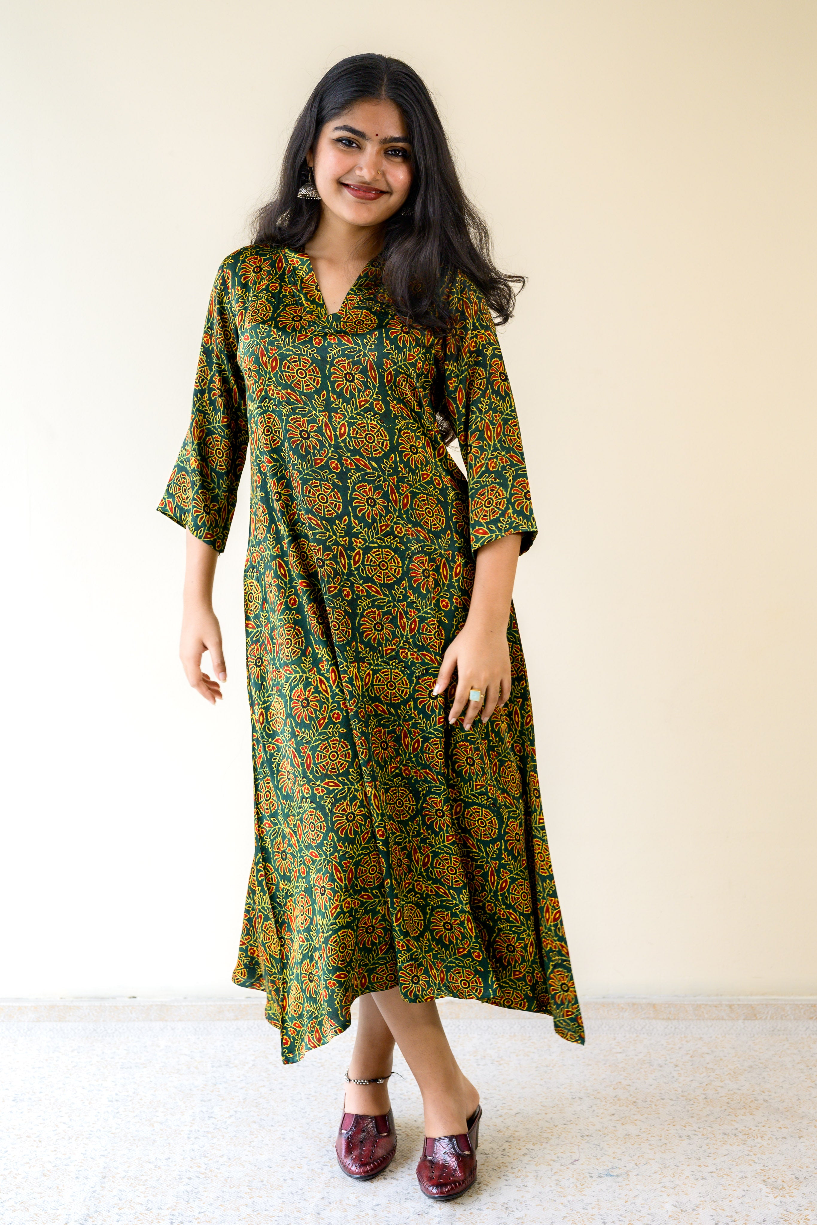 Golzar Modal Ajrakh Dress
