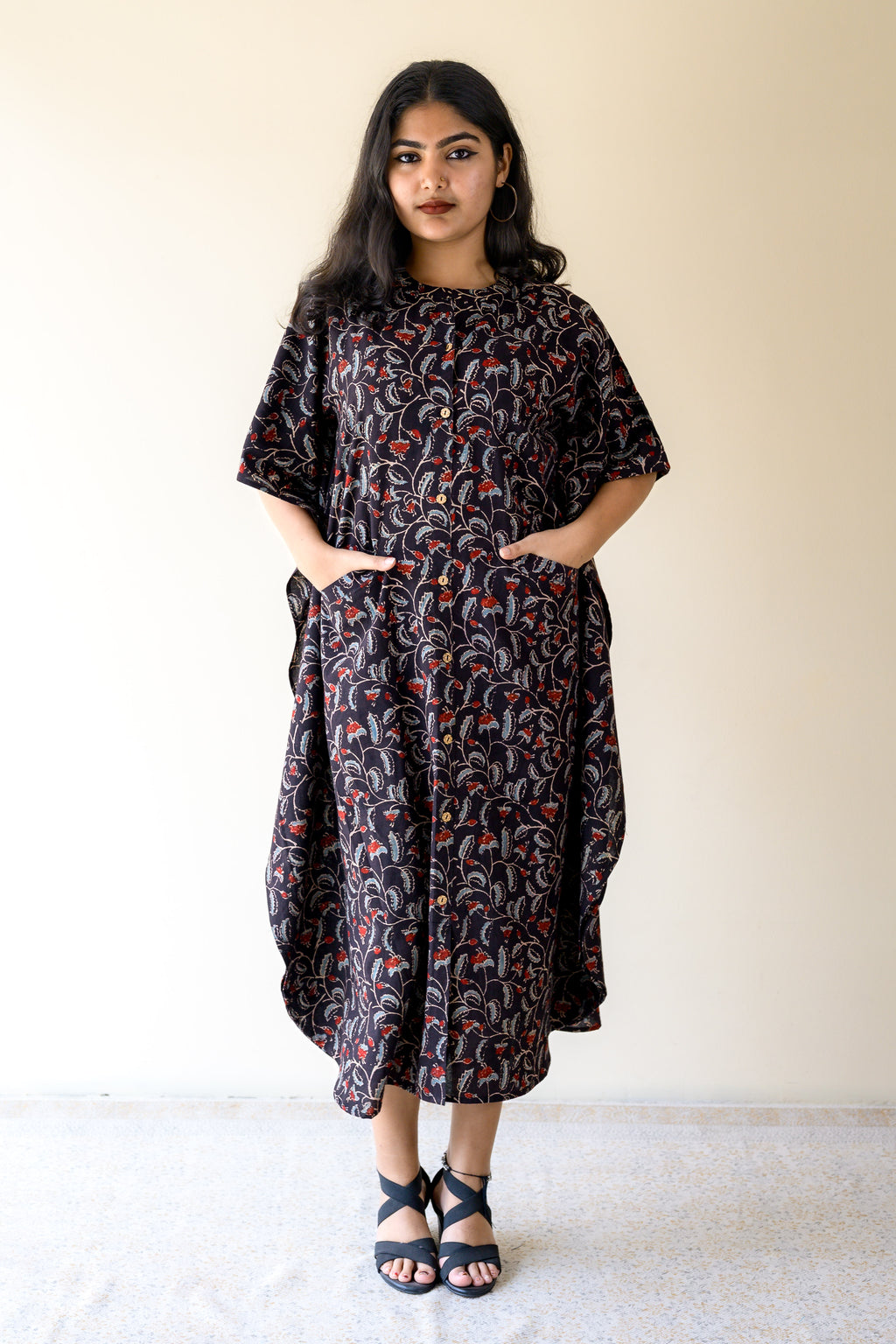 Mirya Ajrakh Kaftan