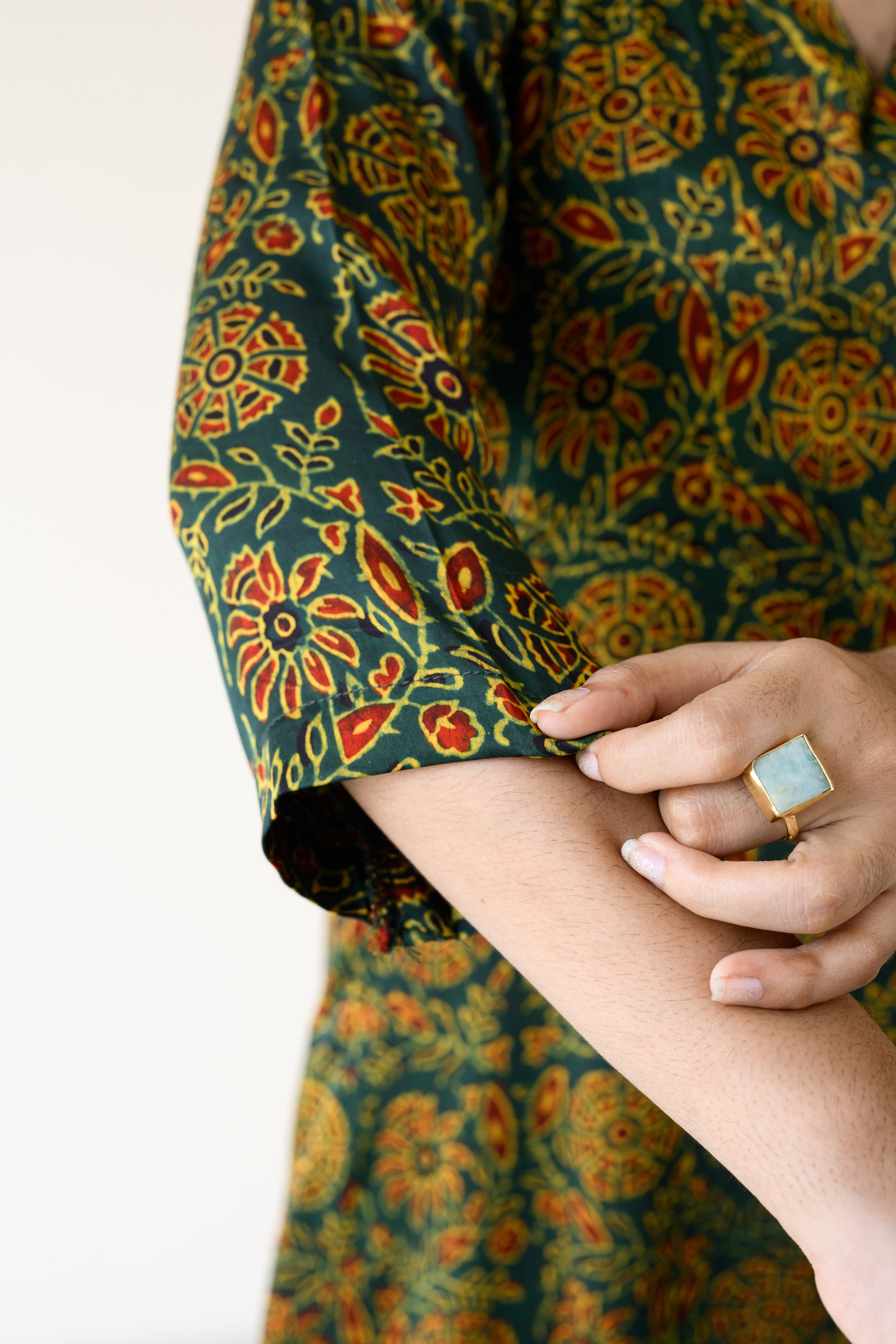 Golzar Modal Ajrakh Dress