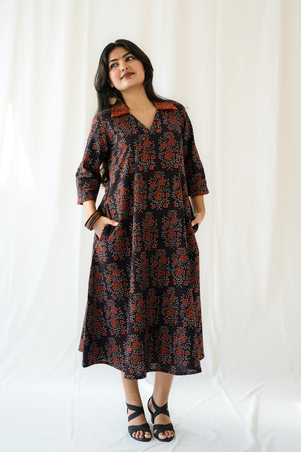 Allegra Shirt Collar Dress
