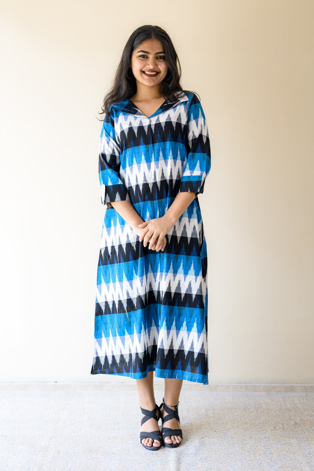 Dusk & Dreams Ikkat Dress