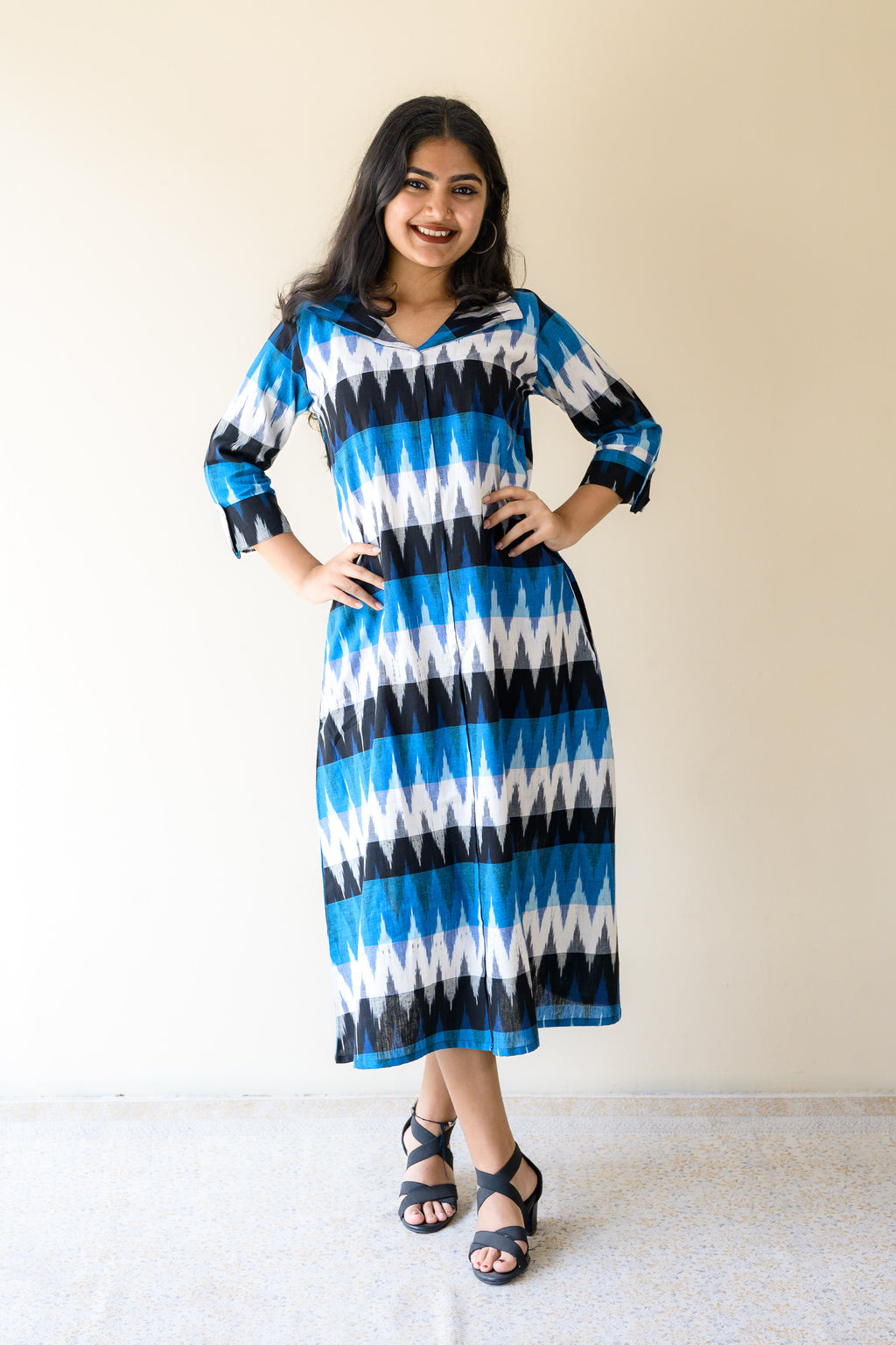 Dusk & Dreams Ikkat Dress