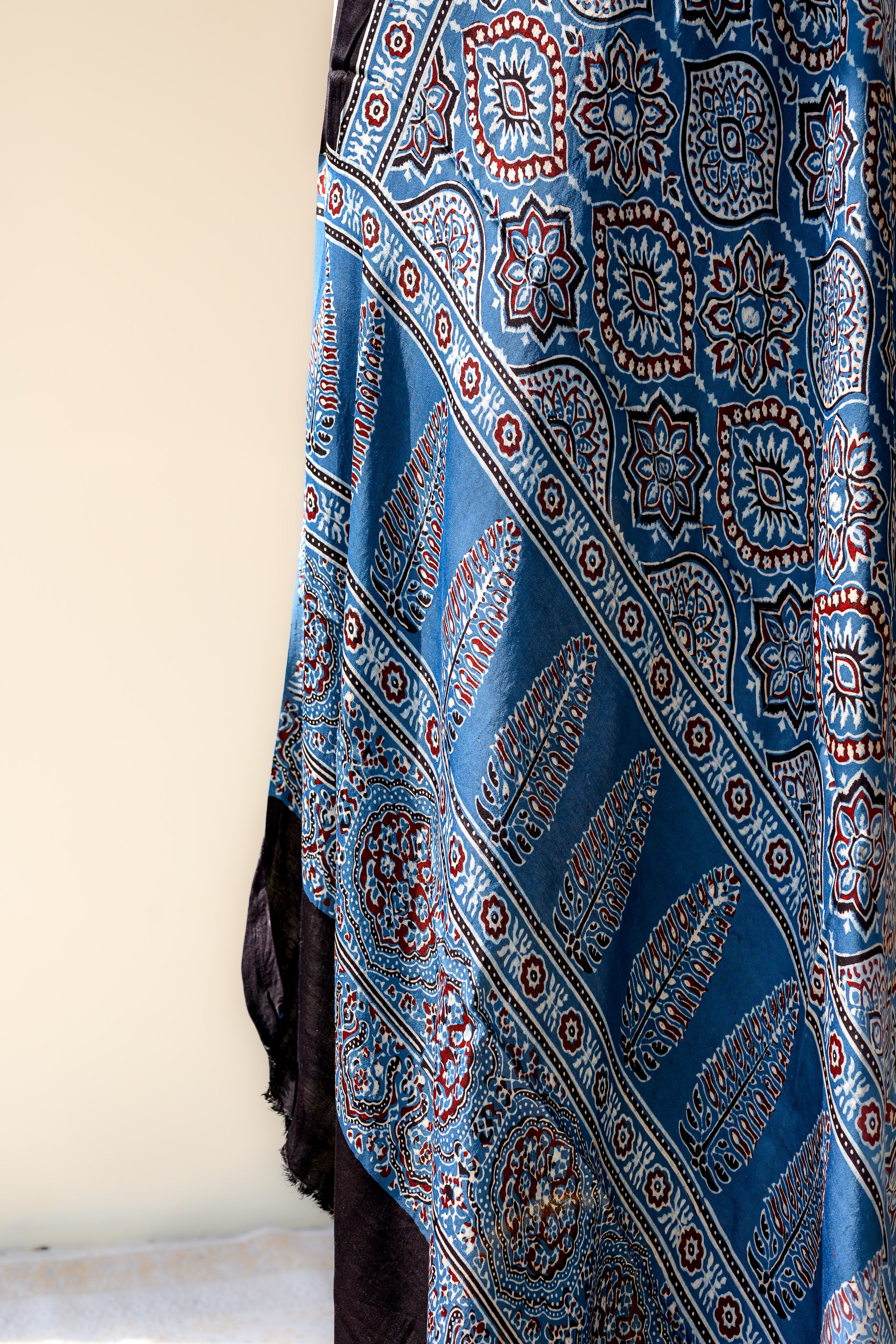 Neelmayur Ajrakh on Modal Indigo Dupatta