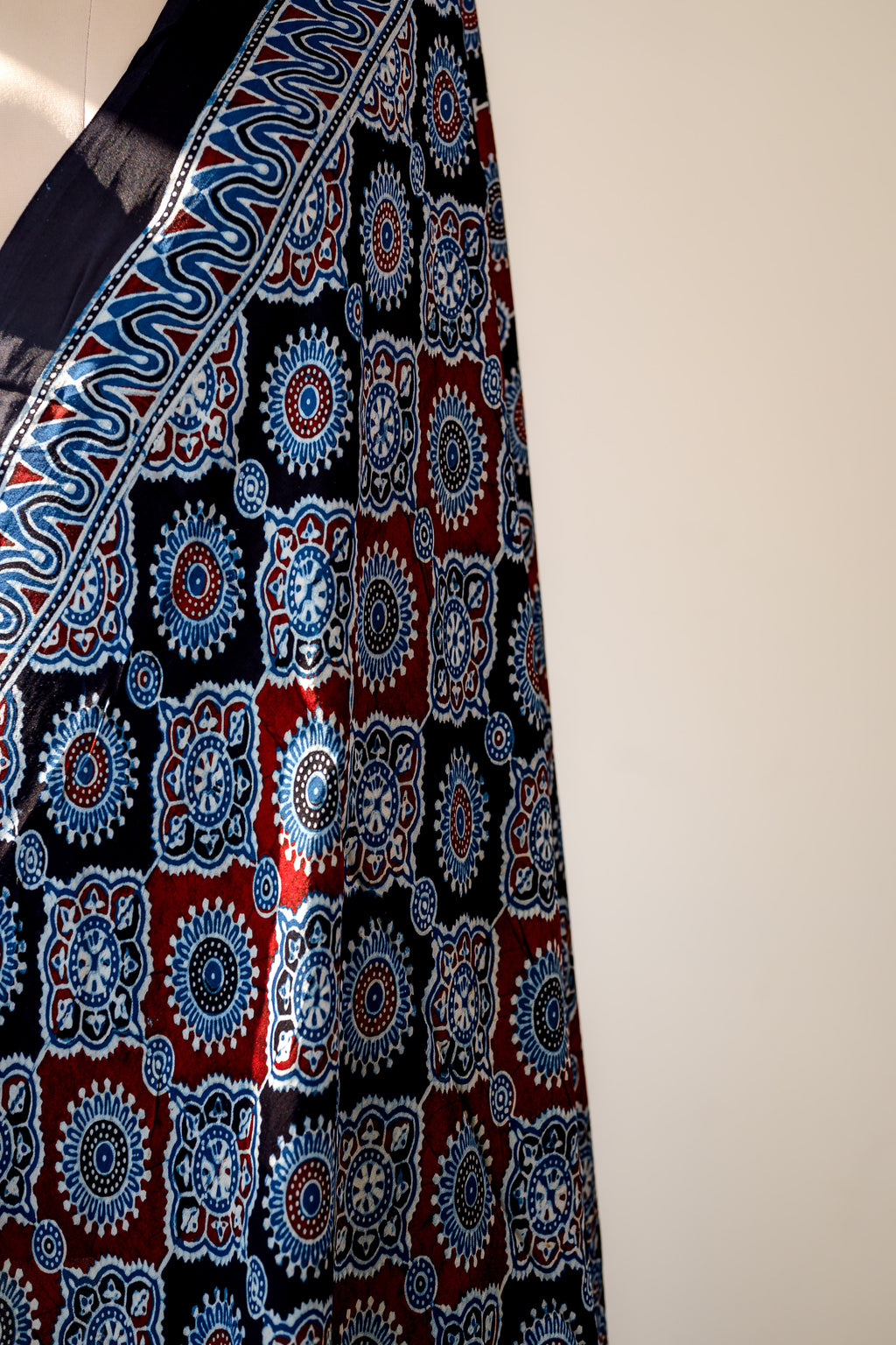Neelika Ajrakh on Modal Indigo Dupatta