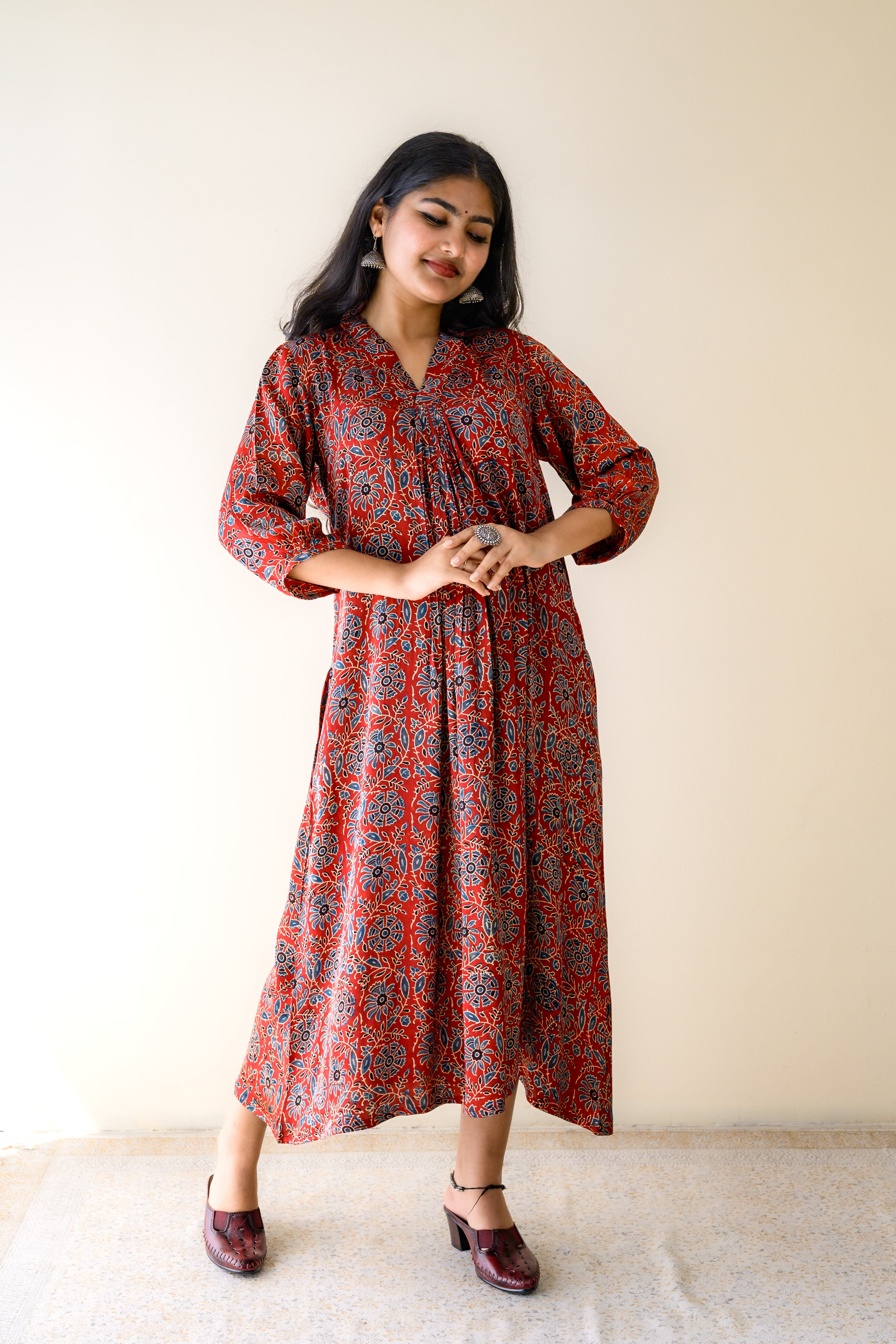 Gulshan Modal Ajrakh Dress