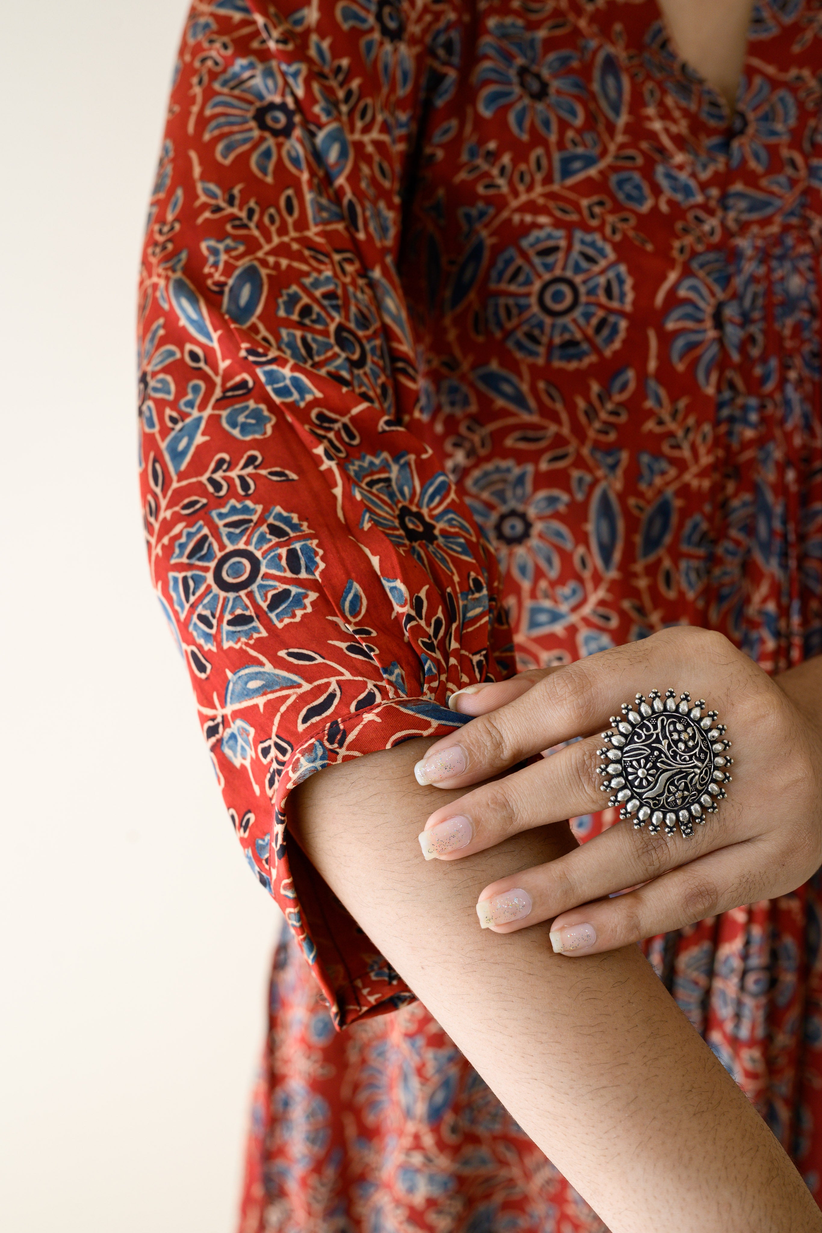 Gulshan Modal Ajrakh Dress