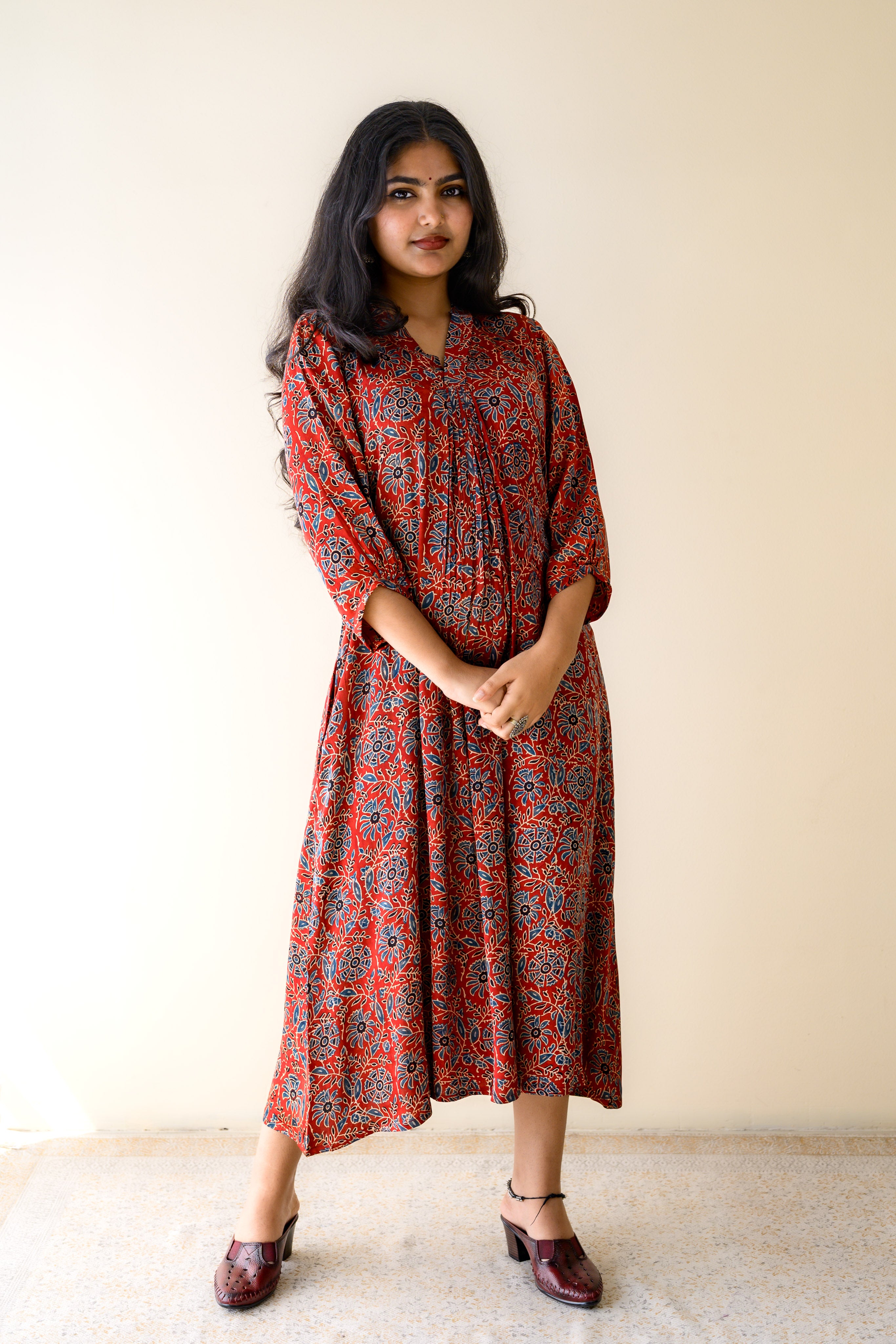 Gulshan Modal Ajrakh Dress