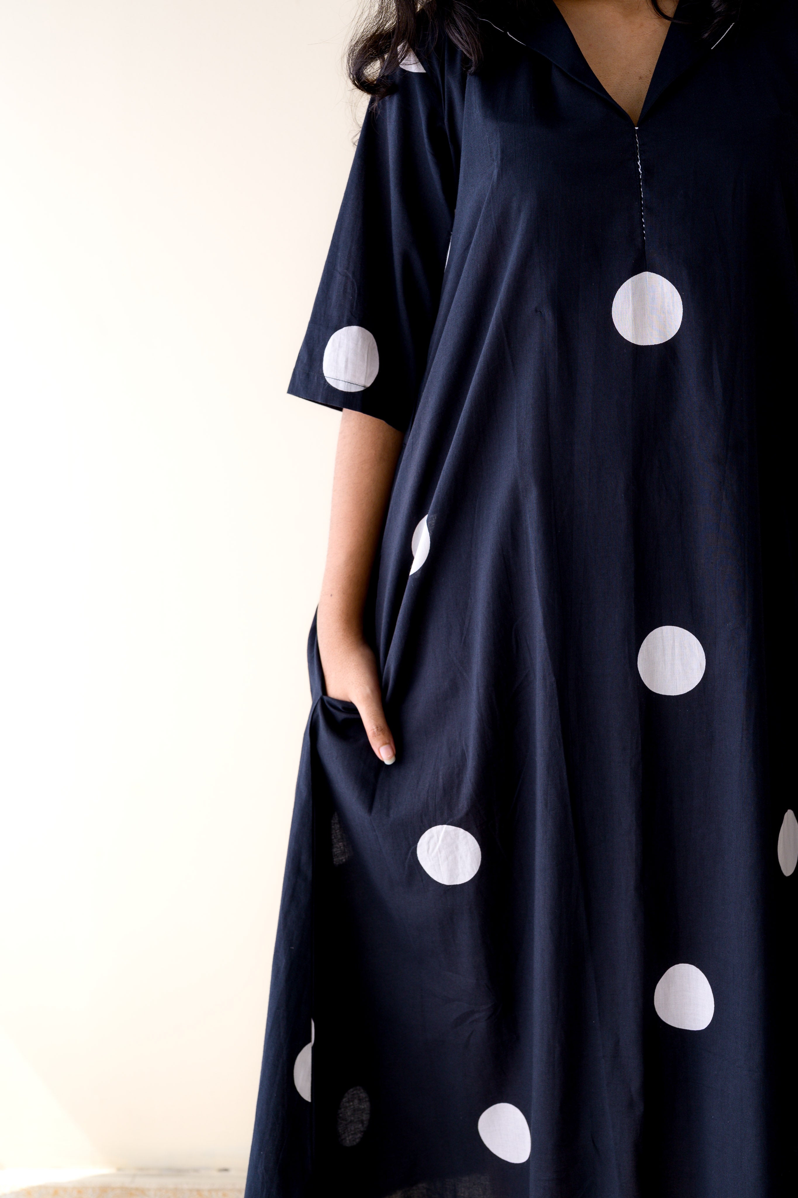 Polkas in Midnight Dress