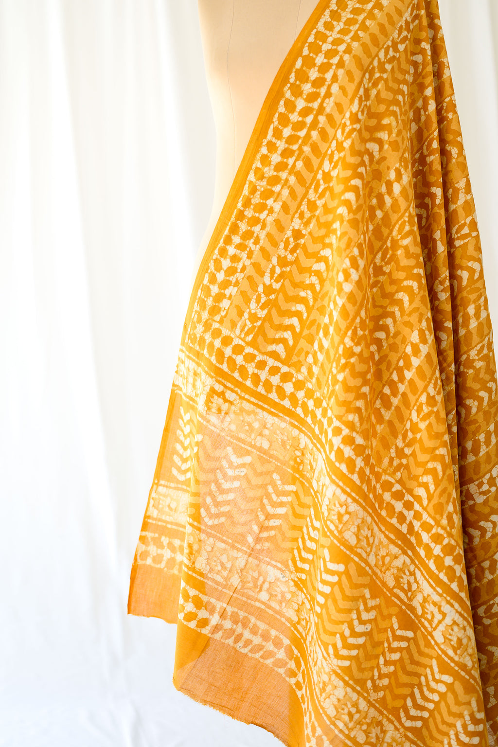 Amber Lane Bagru Cotton Dupatta