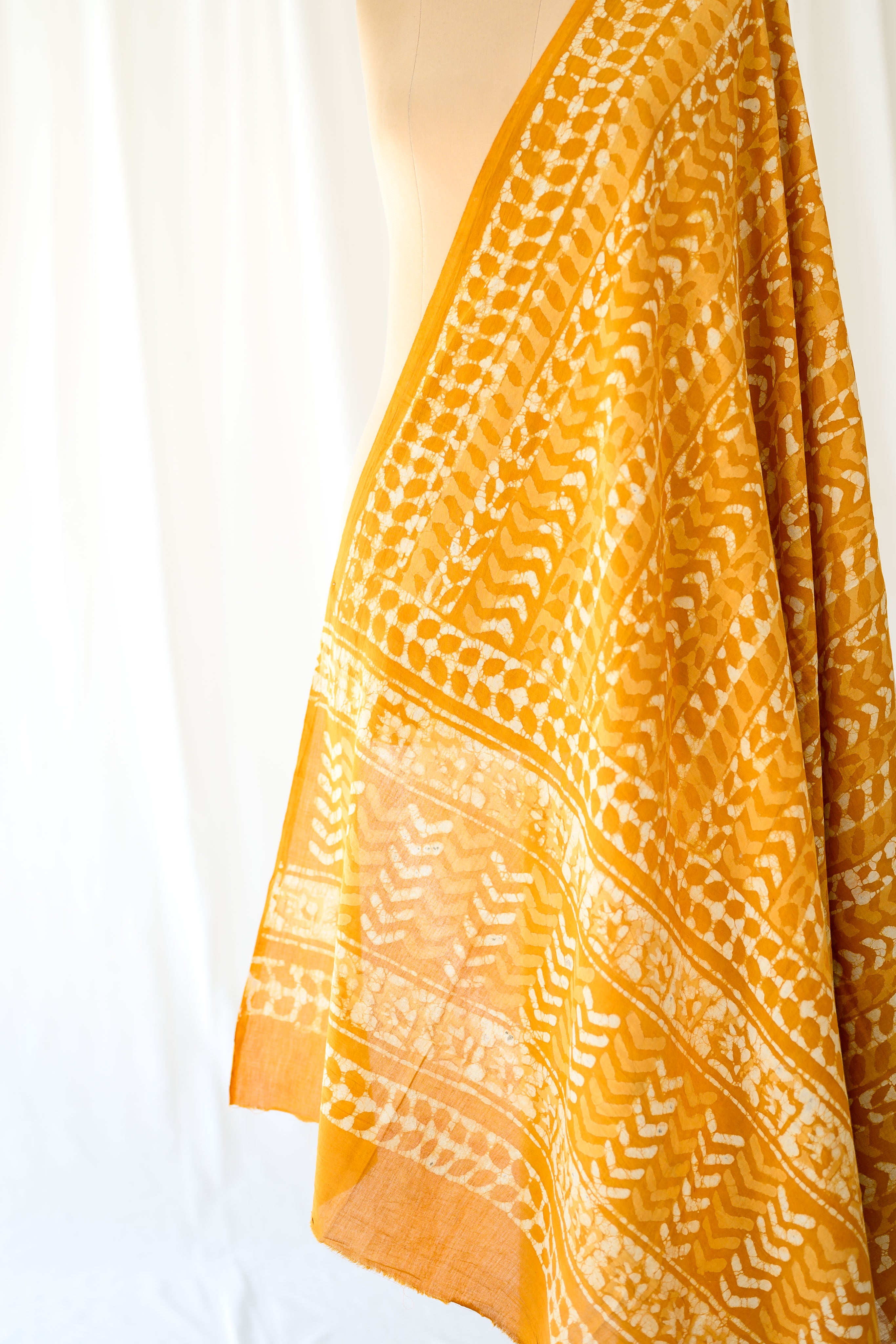 Amber Lane Bagru Cotton Dupatta