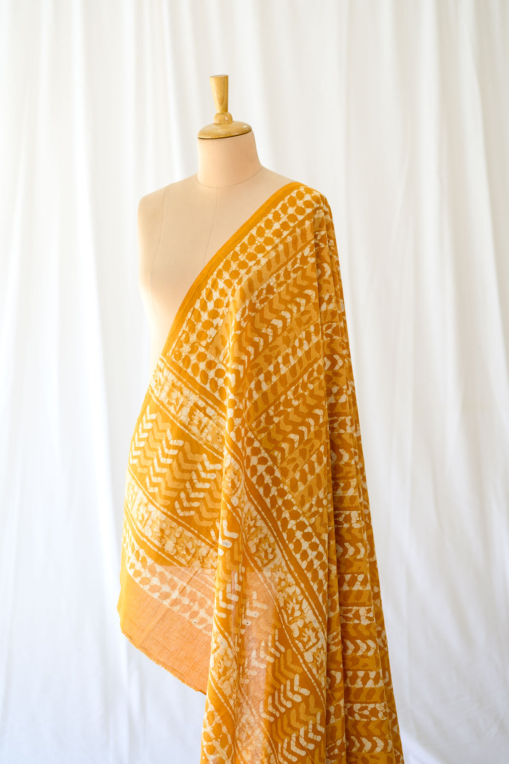 Amber Lane Bagru Cotton Dupatta