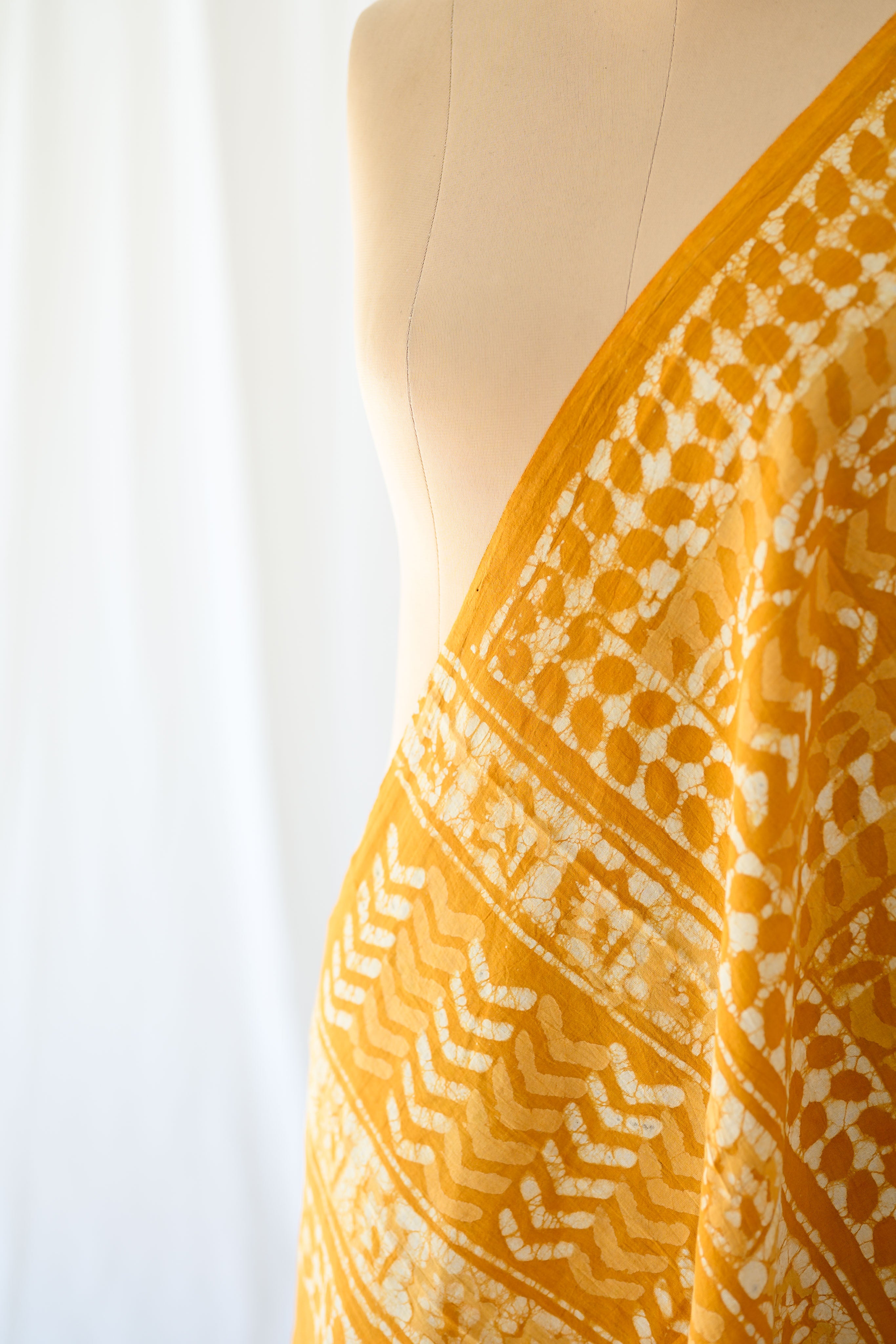 Amber Lane Bagru Cotton Dupatta