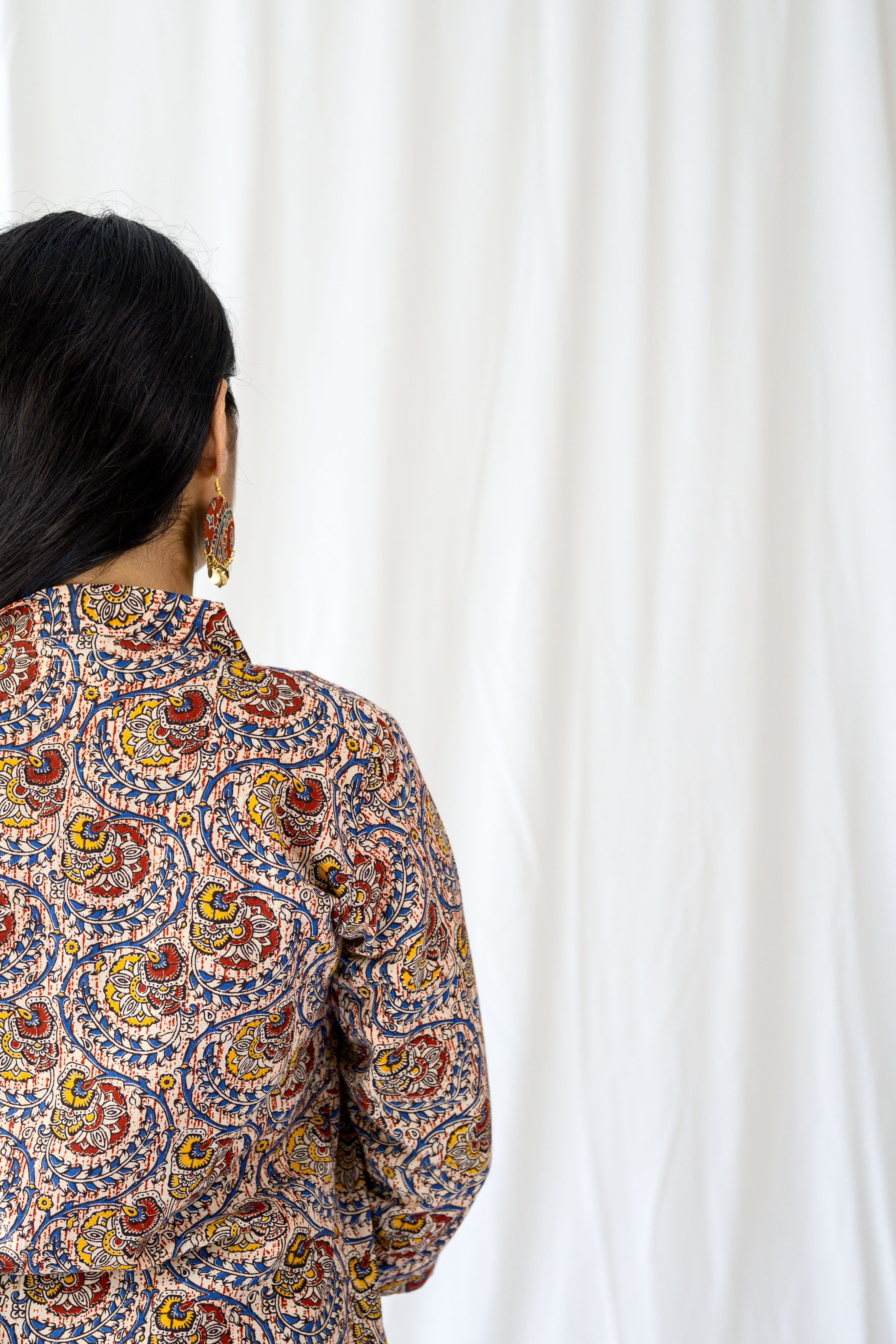 Set of 2- Reva Kalamkari Kurta & Pants Set