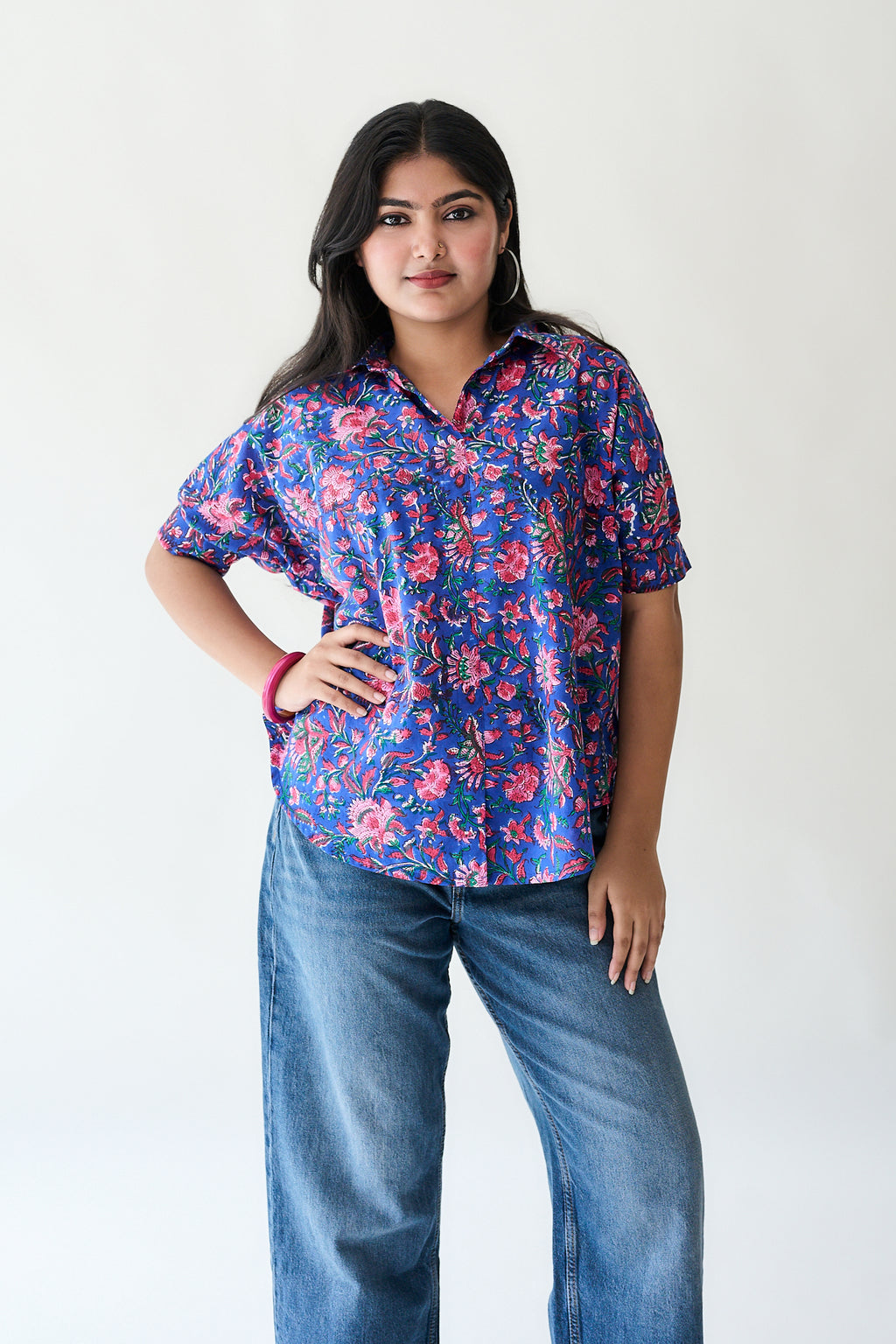 Giselle Sanganeri Kaftan Short top