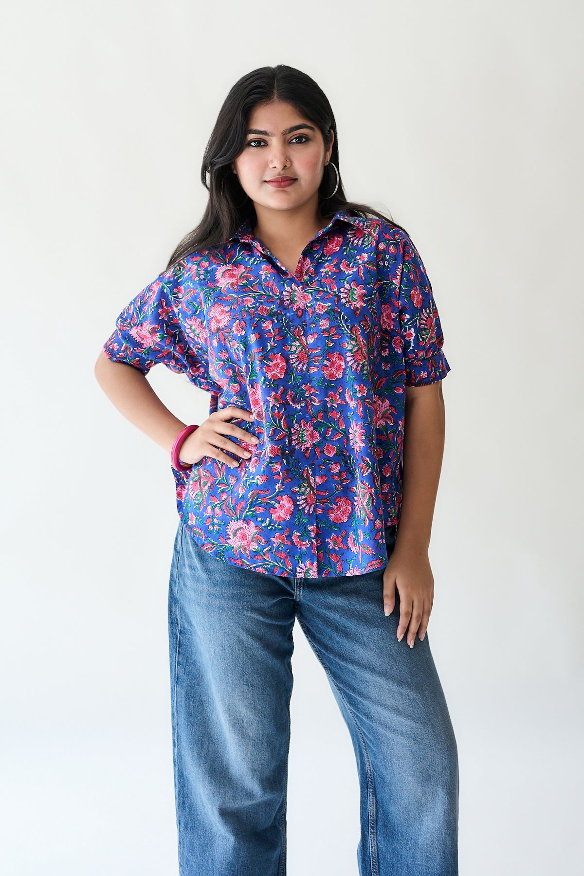Giselle Sanganeri Kaftan Short top