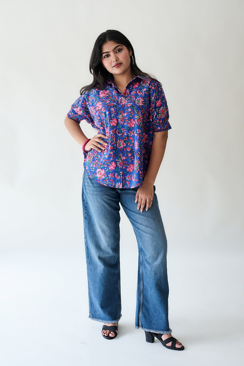 Giselle Sanganeri Kaftan Short top