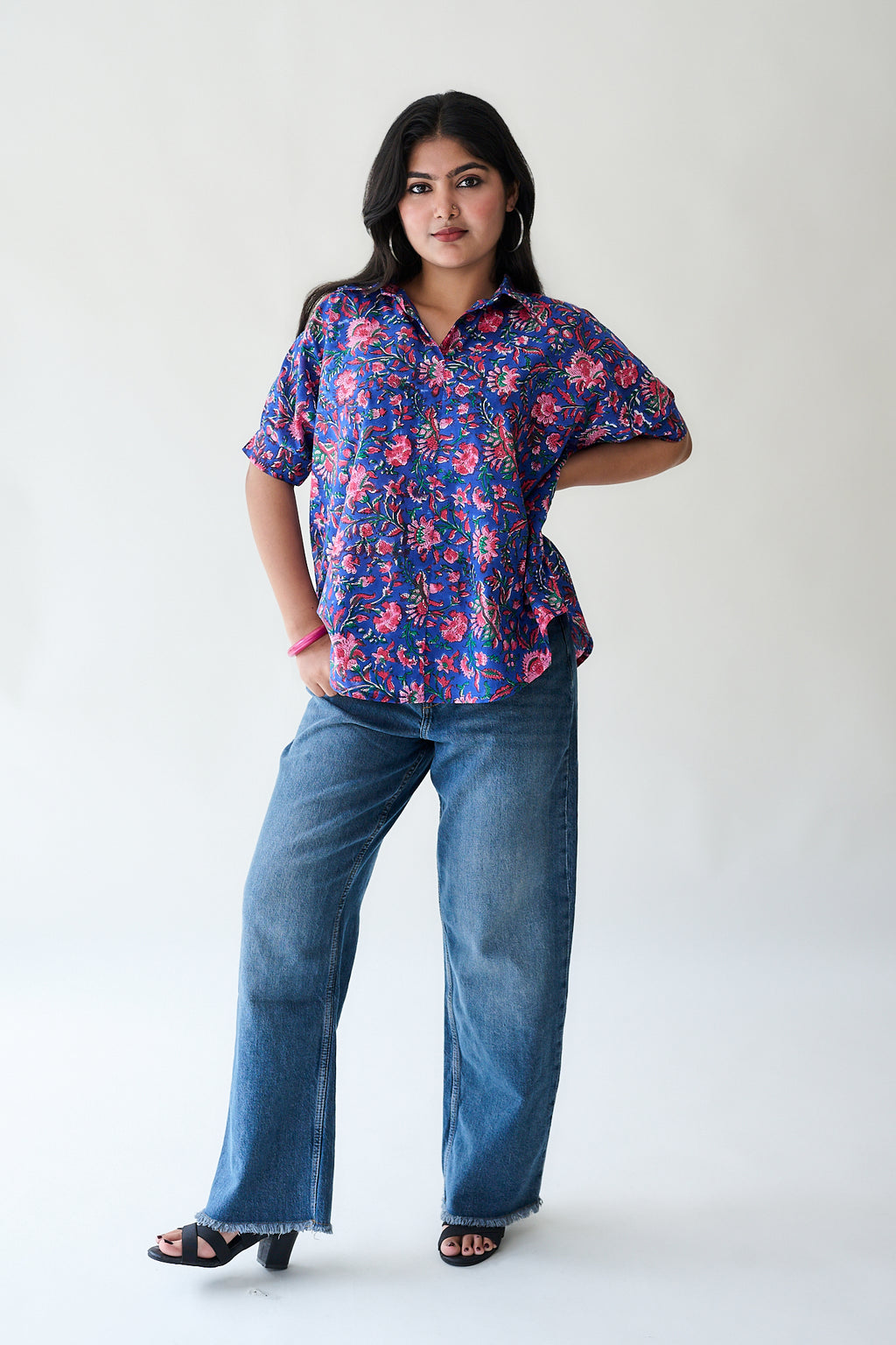 Giselle Sanganeri Kaftan Short top