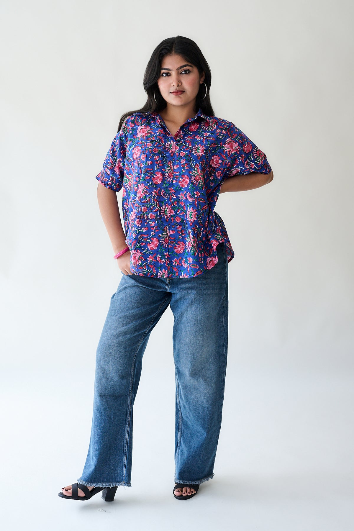 Giselle Sanganeri Kaftan Short top