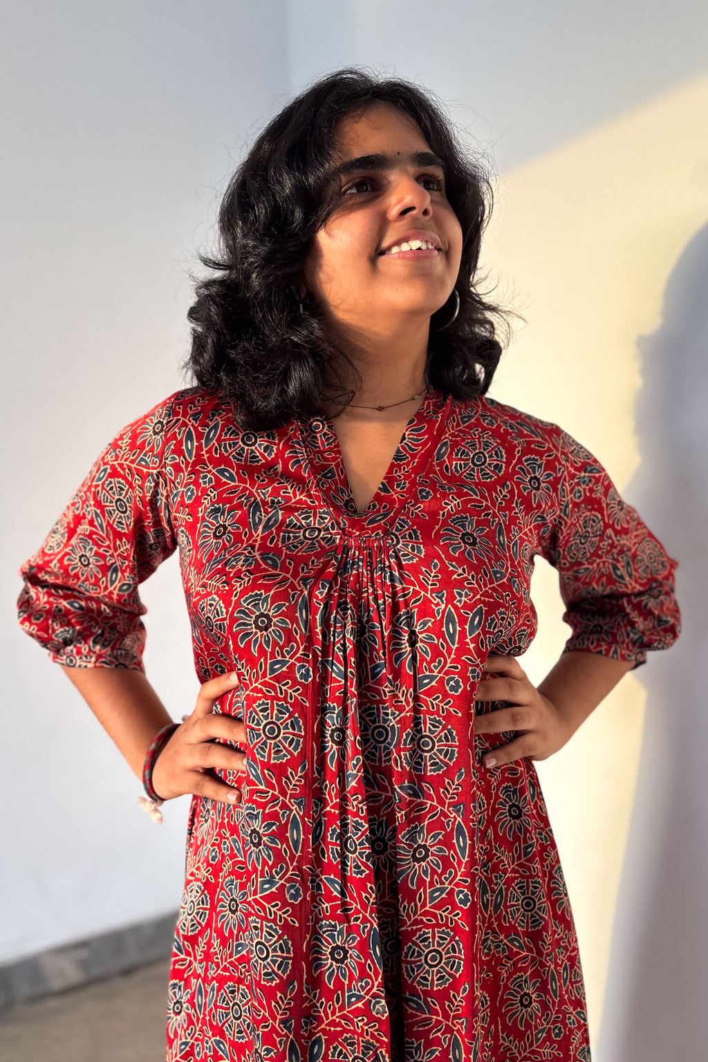 Gulshan Modal Ajrakh Dress